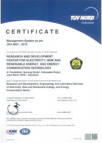 Sertifikat ISO 9001 2015 English
